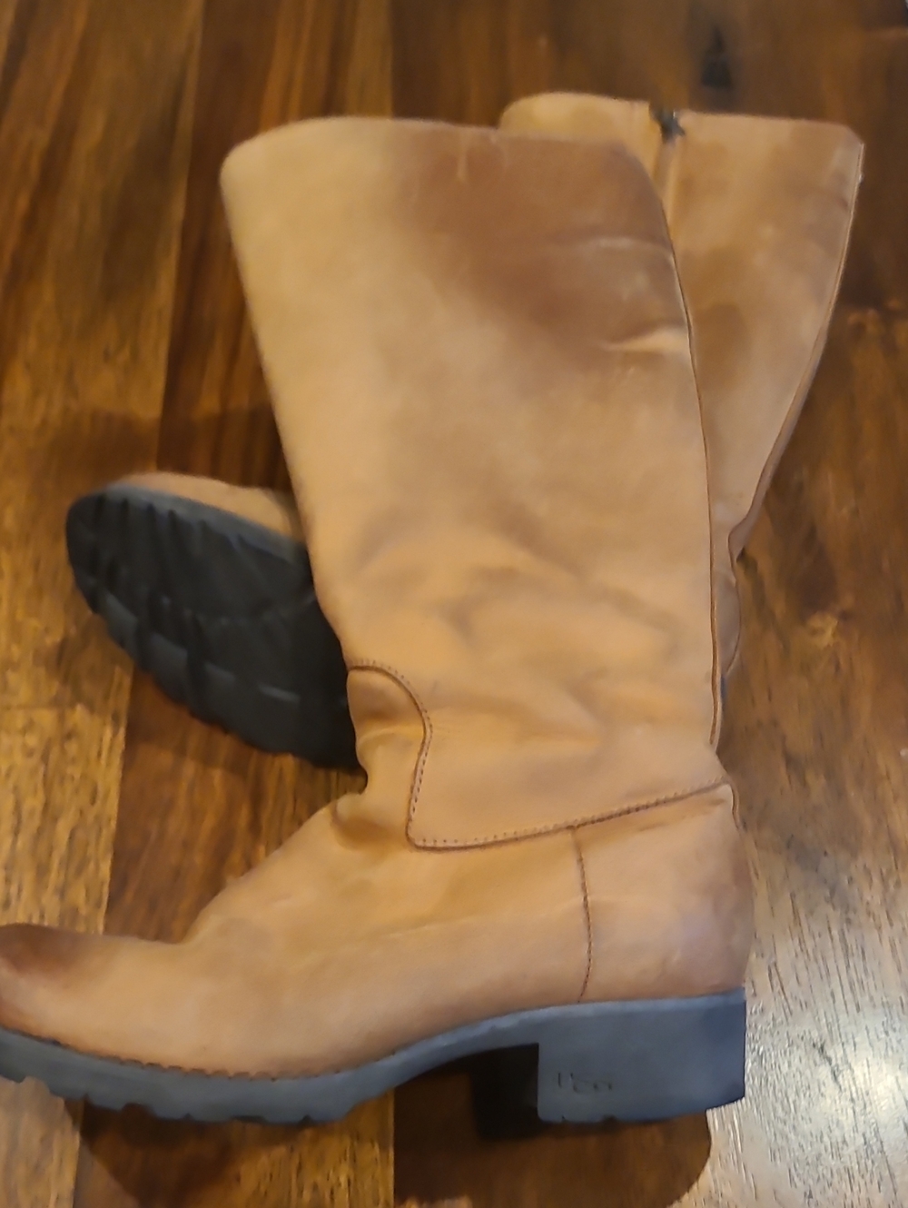 Women’s UGG Broome II Chestnut Shearling Tall Boot size 7. - Picture 6 of 8